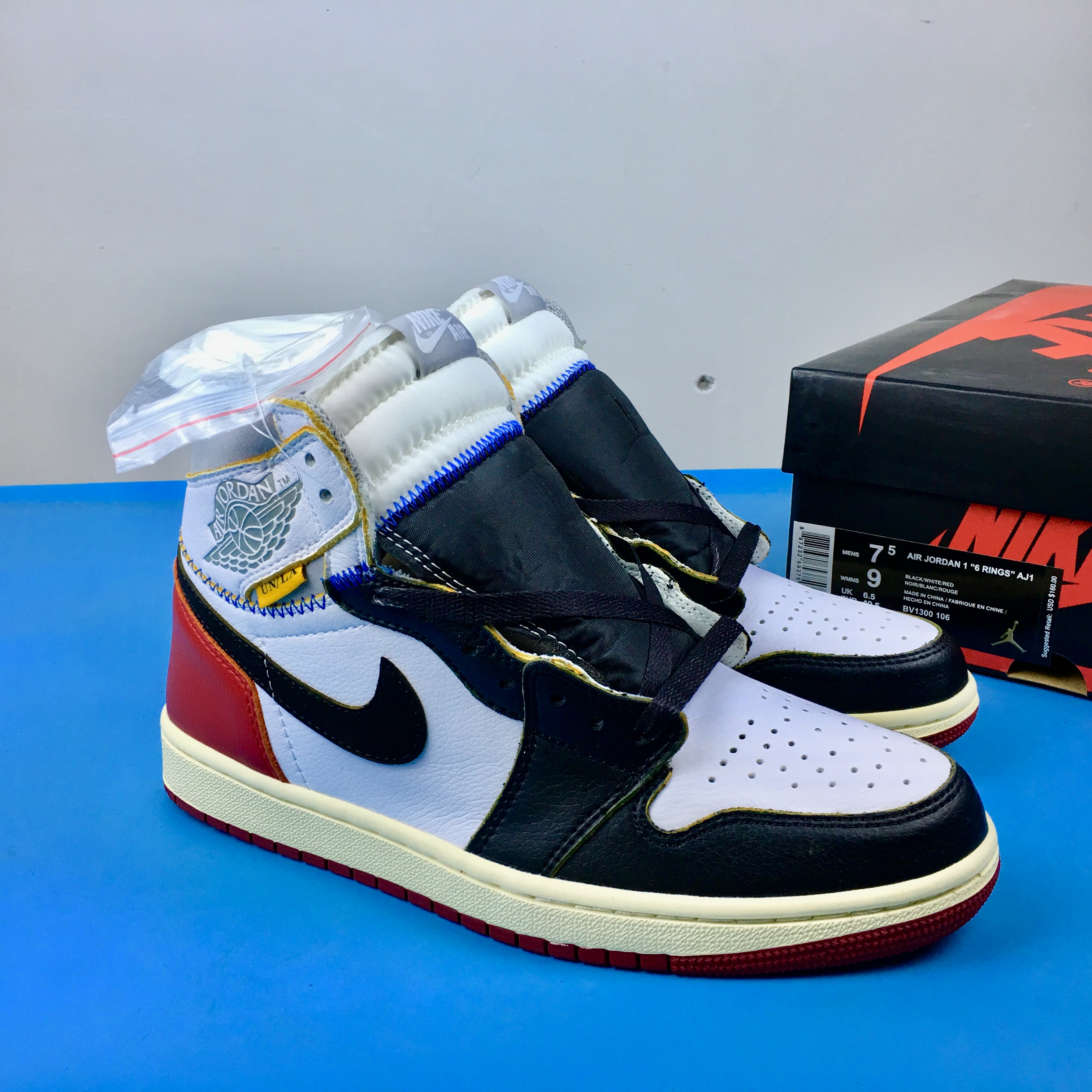 Union x Air Jordan 1 Retro High OG NRG Shoes - Click Image to Close